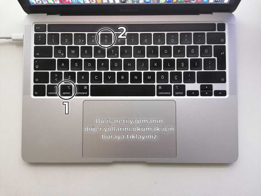 mac sonsuzluk işareti