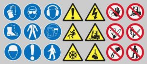 İş Güvenliği Ve Sağlık İşaretleri